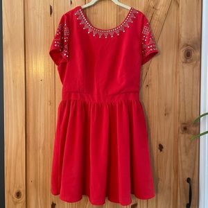 Staring at stars studded dress